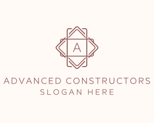 Geometric Interior Design logo design