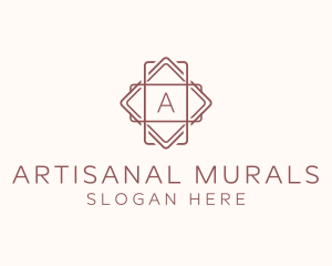 Geometric Interior Design logo design