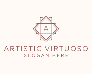 Geometric Interior Design logo design