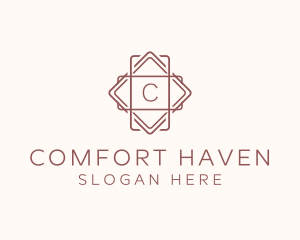 Geometric Interior Design logo design