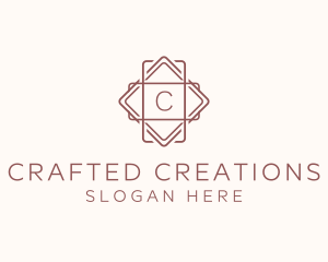 Geometric Interior Design logo design