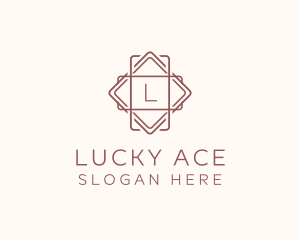 Geometric Interior Design logo design