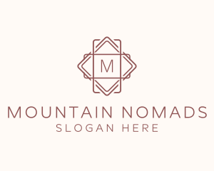 Geometric Interior Design logo design