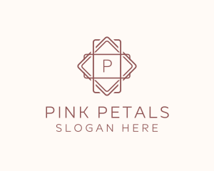 Geometric Interior Design logo design