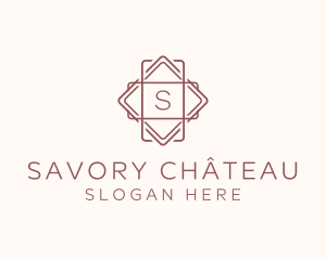 Geometric Interior Design logo design