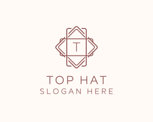 Geometric Interior Design logo design