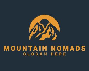 Nature Mountain Summit logo design