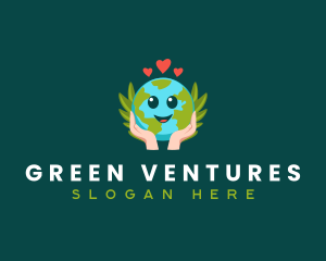 Hand Sustainable Globe logo