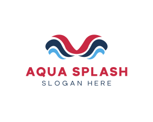 Splash Liquid Waves logo design