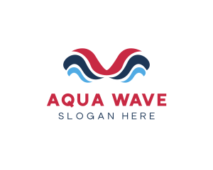 Splash Liquid Waves logo design