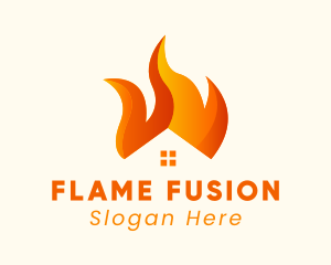 Blazing Fire House logo