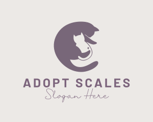 Feline Cat Kitten logo design