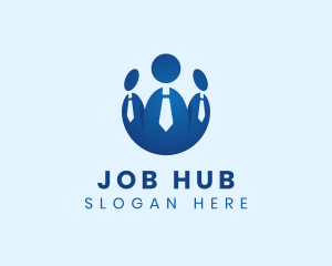 Recruitment Professional Employee logo design