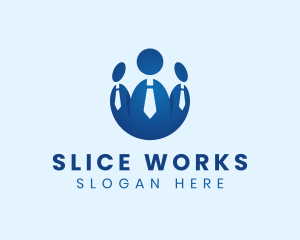 Recruitment Professional Employee logo design