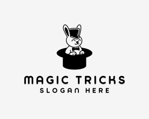 Rabbit Hat Magic logo design