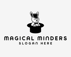 Rabbit Hat Magic logo design