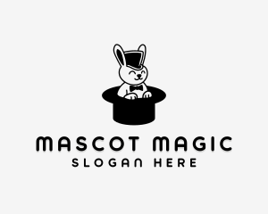 Rabbit Hat Magic logo design