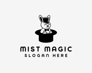 Rabbit Hat Magic logo design