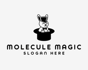 Rabbit Hat Magic logo design