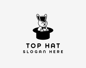 Rabbit Hat Magic logo design