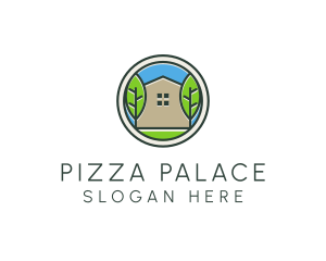 Green House Patch logo design