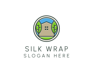 Green House Patch logo design