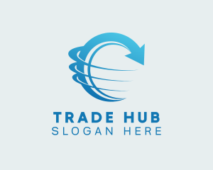 Global Arrow Trading logo design