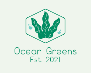 Green Ocean Seaweed logo