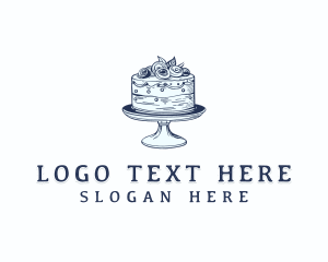 Cake Baking Dessert logo