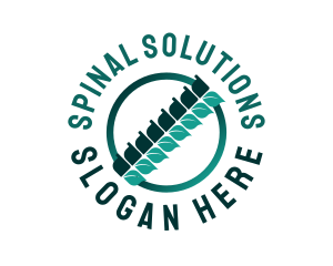 Spinal Cord Plant  logo design