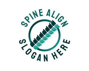 Spinal Cord Plant  logo design