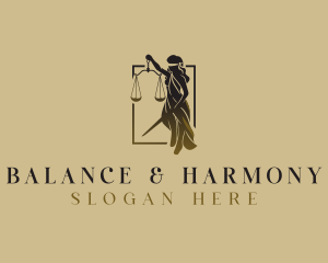 Legal Court Justice logo design