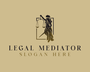 Legal Court Justice logo design