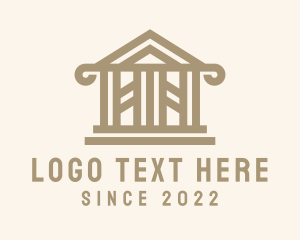 Pantheon Architecture Building logo