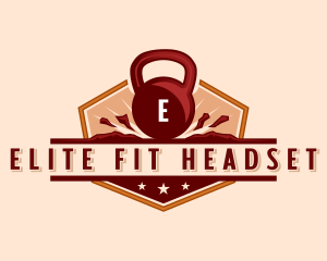 Kettlebell Gym Fitness logo design