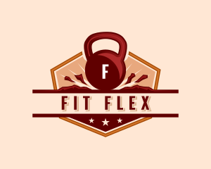 Kettlebell Gym Fitness logo design