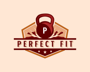 Kettlebell Gym Fitness logo design