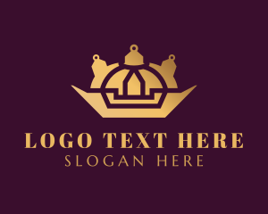 Upscale Crown Style logo