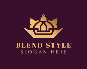 Upscale Crown Style logo design