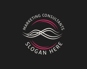 Modern Waves Agency logo design