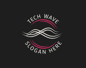 Modern Waves Agency logo design