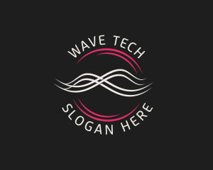 Modern Waves Agency logo design