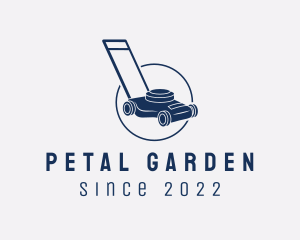 Lawn Care Mower logo design