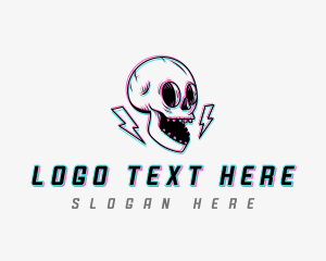 Glitch Skull Gaming logo