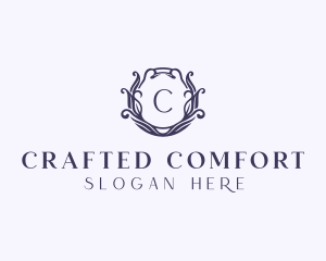 Organic Floral Spa logo design