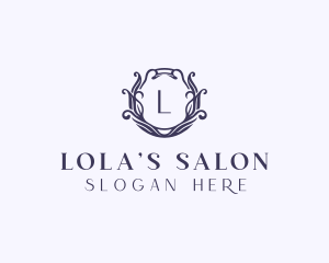 Organic Floral Spa logo design