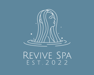 Rejuvenating Beauty Bath  logo design