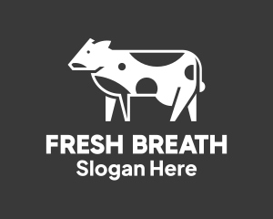 Cow Milk Dairy logo design