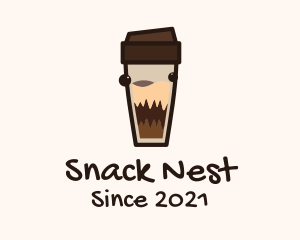 Monster Chocolate Drink logo design