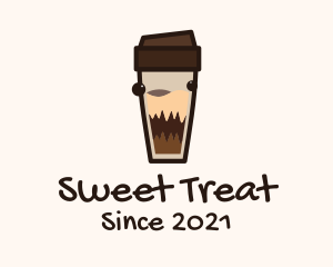 Monster Chocolate Drink logo design